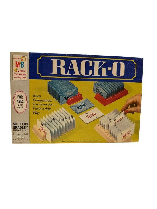 Milton Bradley Other - Rack-O 1966 Milton Bradley Complete Card Game For Ages 8 & Up Vintage Original